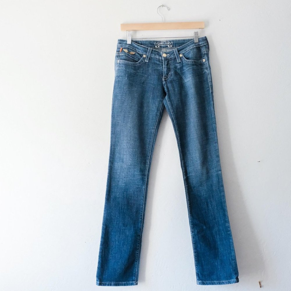 Straight leg denim by Robin’s jean